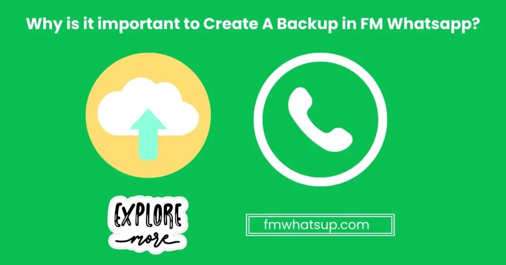 Backup in FM Whatsapp