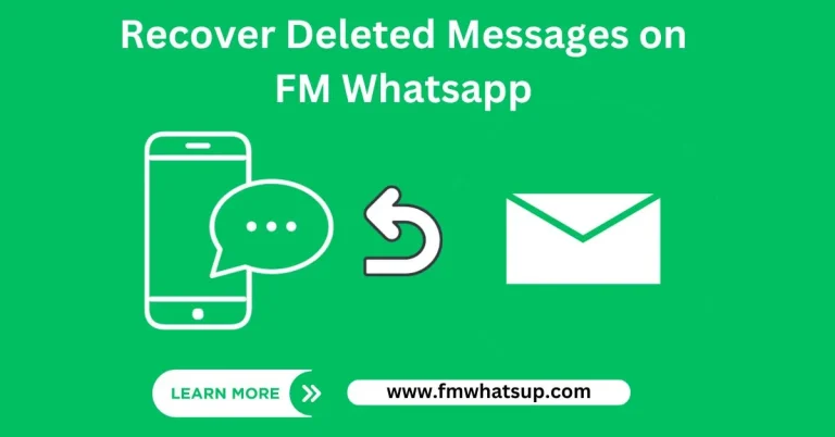 Recover Deleted Messages on FM Whatsapp (2024) | Unbelievable Tricks