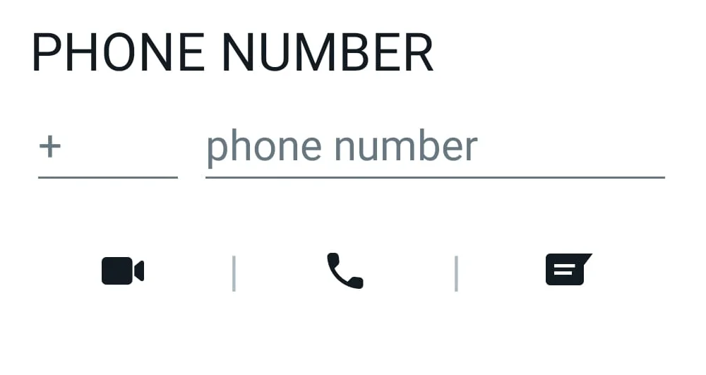 Put Phone Number