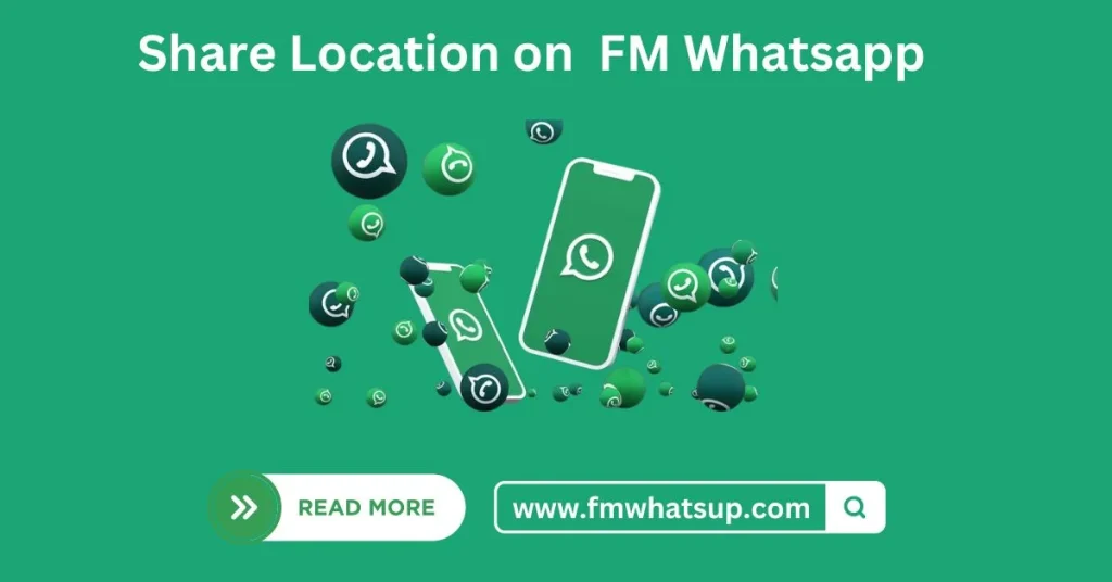 Share Location on FM Whatsapp