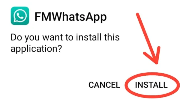 Install FM Whatsapp