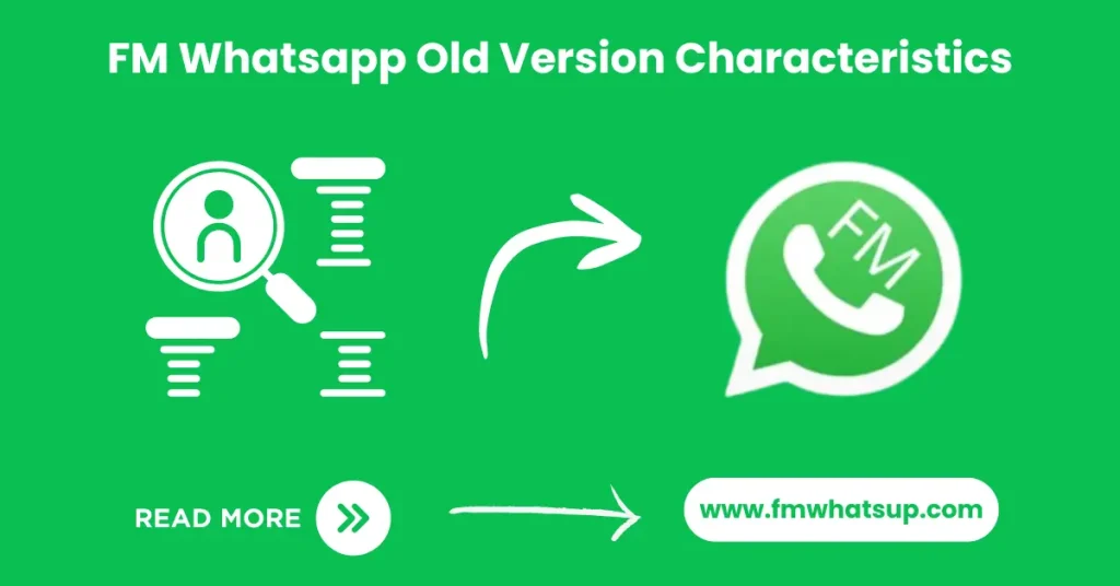 FM Whatsapp Old Version Characteristics